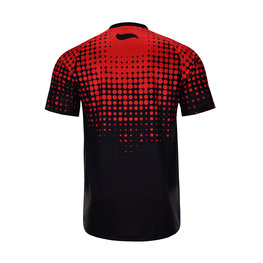 HOLOKOLO Tricou de ciclism cu mânecă scurtă - INFRARED MTB - roșu/negru